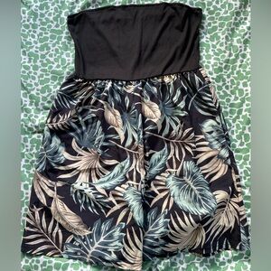 Strapless Romper